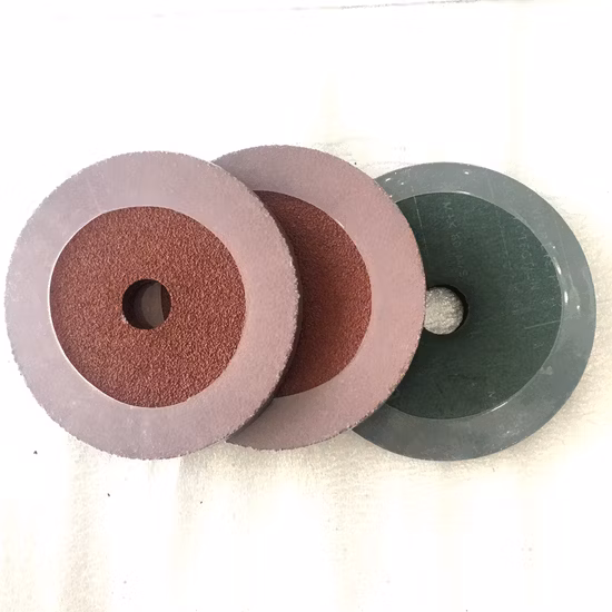 Disco de fibra abrasivo de óxido de alumínio personalizado de 5 polegadas 125 mm com furo central